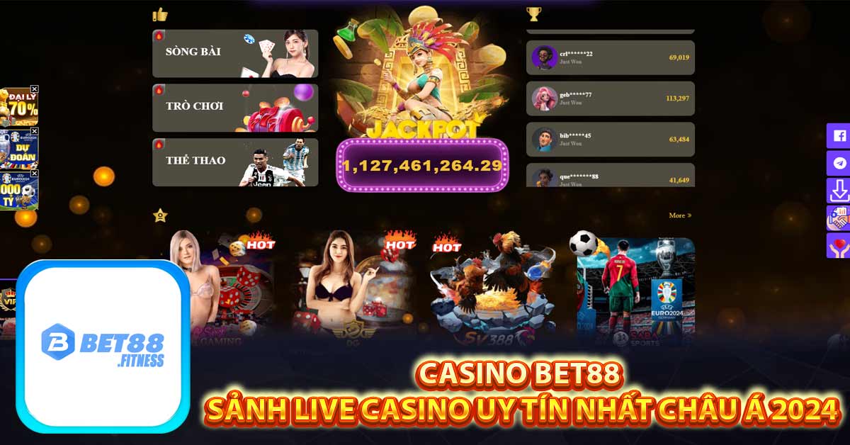 Lý do nên lựa chọn giải trí ở casino Bet88 dành cho tân binh